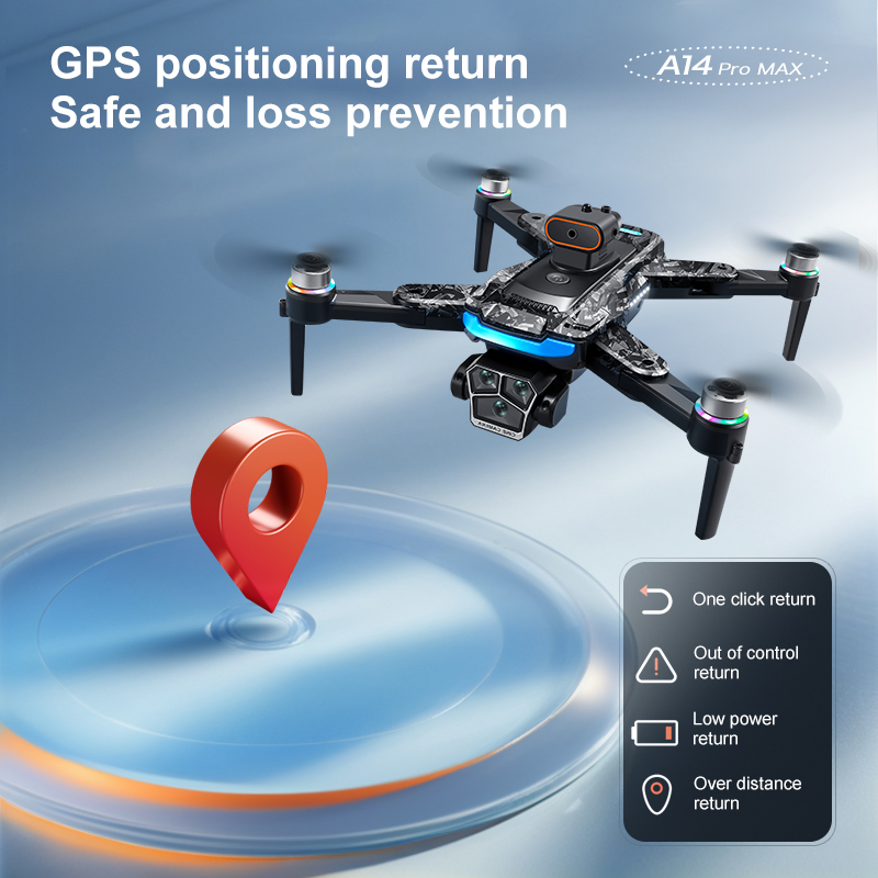2026 A14 Pro Max Gps Drone Bru - огляд і ціна Drone Gps Mount