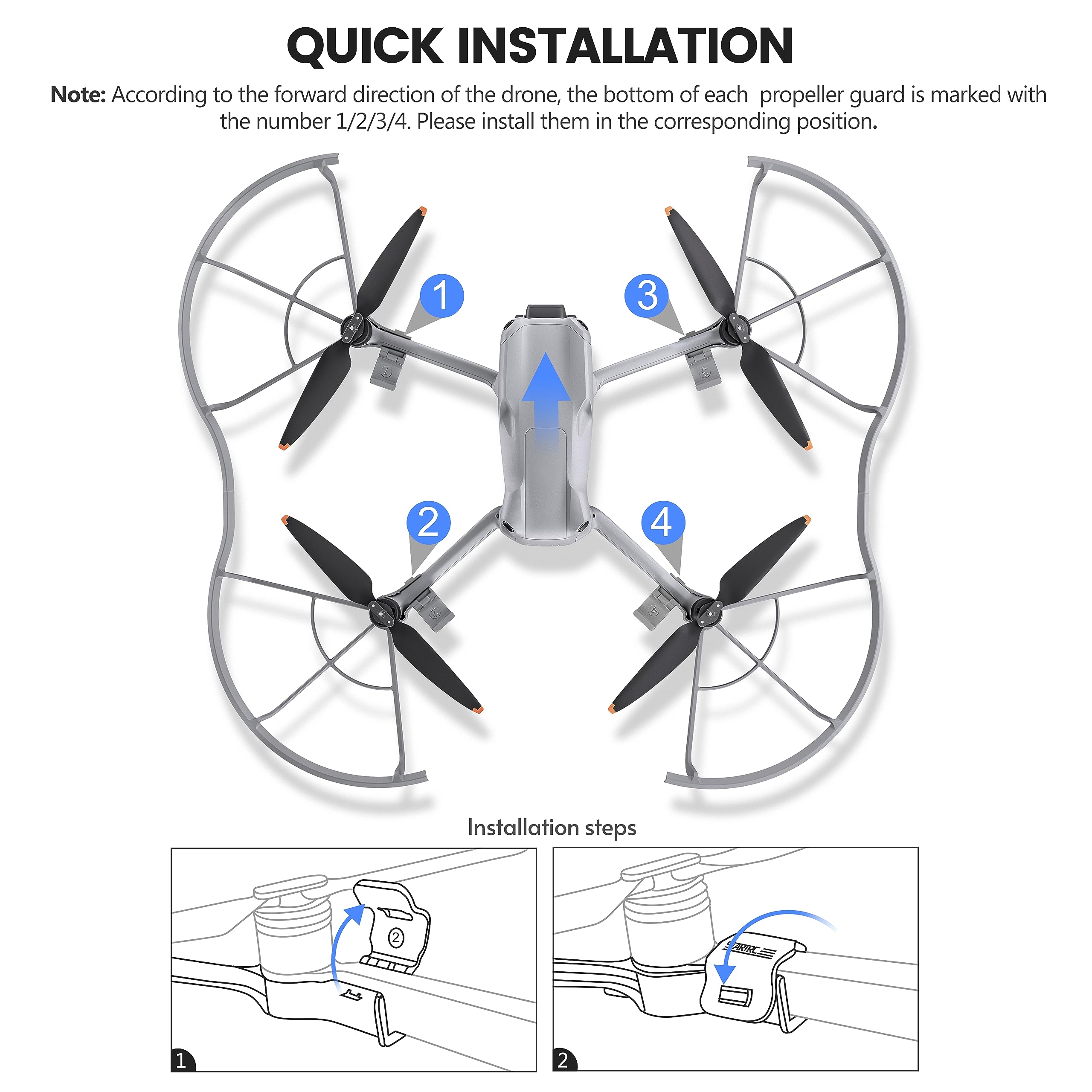 STARTRC Air 3S Propeller Guard - огляд і ціна Drone Propeller Guard
